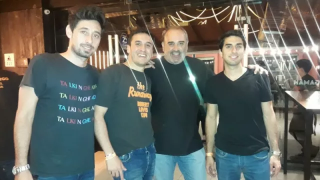 Uno de los invitados, Ángel ‘Pato’ Cabrera.