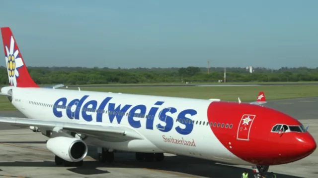 Llegó el primer vuelo de Zurich a Buenos Aires operado por Edelweiss