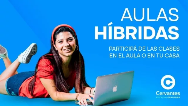 Cervantes rompe los moldes de la educación tradicional: hace fuerte inversión en aulas híbridas (una nueva modalidad de cursado)