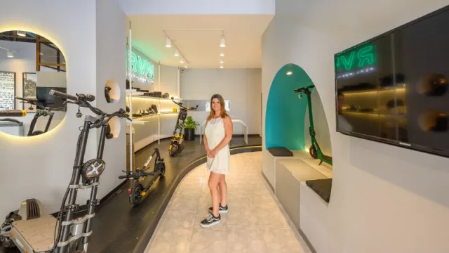 Grupo Bugliotti no solo hace desarrollos inmobiliarios: abre la primera tienda exclusiva de monopatines eléctricos (vendrán 2 más en 2023)