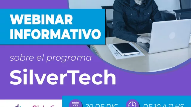 ¡Atención empresas! La Municipalidad invita a reunión virtual informativa sobre el programa Silvertech: iniciativa para la inserción laboral de mayores de 50 años.