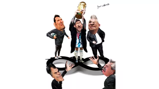 “Chiqui” Tapia también sabe ahora cuánto pesa la Copa del Mundo