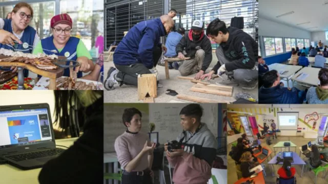 Más de 1.300 vecinos participaron de los trayectos de formación profesional, laboral y oficios