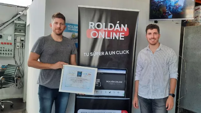 Desde que es “Roldán Online”, el super de Jesús María incrementó un 30% sus ventas (y el Ministerio de Industria los distingue)