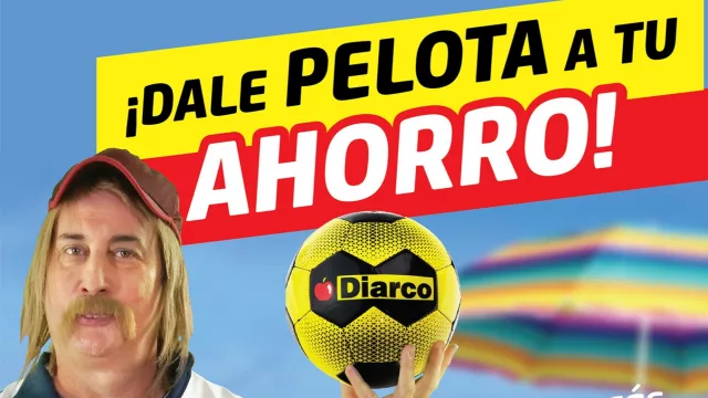 Si te lo dice Eber... ¡Dale pelota a tu ahorro! (la campaña de Diarco si estás veraneando en Pinamar)