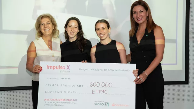 Conocé los ganadores del programa de aceleración de negocios Impulso X (de Universidad Siglo 21 y Santander)