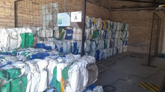 Más de 60 toneladas de envases vacíos de agroquímicos fueron recolectados y procesados en la provincia durante le 2022