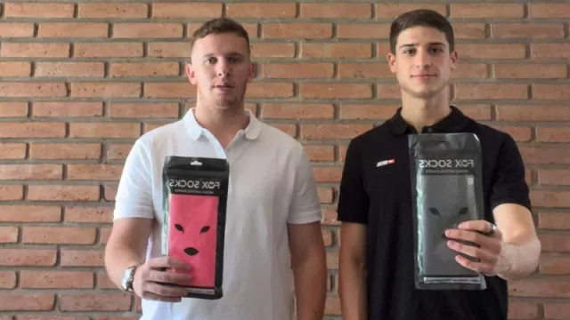 Nicolas Sigal y Tommy Cohen, fundadores de FoxSocks