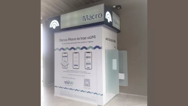 Malagueño se suma a la red de cajeros automáticos Macro (con el propósito de lograr más digitalización y eficiencia)