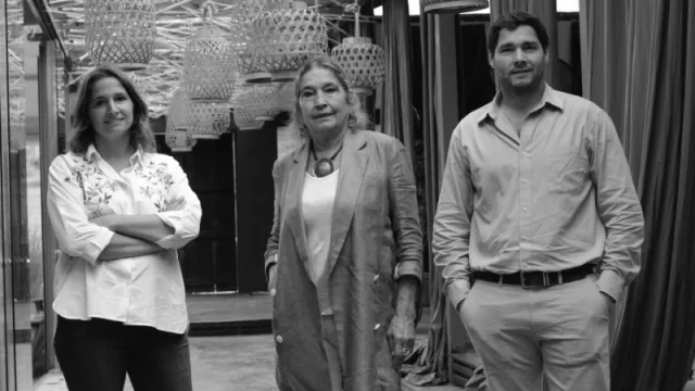 Consuelo Cornet, Claudia Ferrer y Luis Cornet - Foto: Marco Cabral