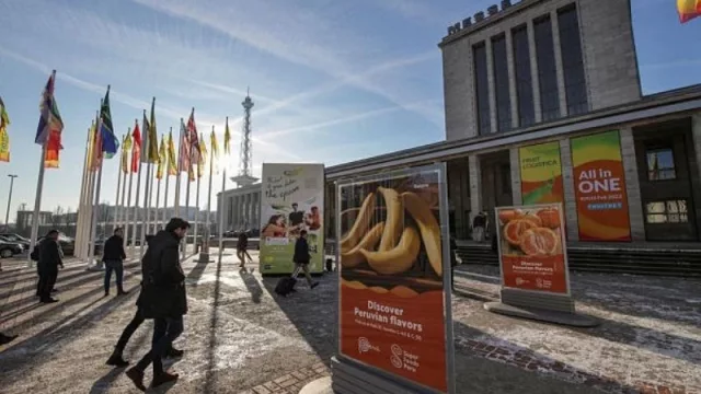 Ledesma estuvo presente en la feria internacional Fruit Logistica 2023 de Berlín