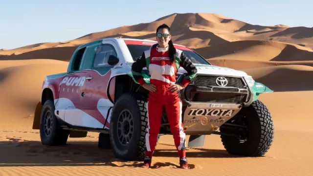 Andrea Lafarja sobre el Dakar: “Dentro de un auto todos somos iguales, no sé porque hay más hombres que mujeres”