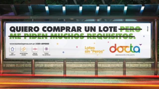 Tu lote sin PEROS (la nueva campaña de Docta)