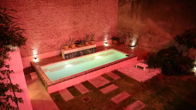 Patio jardín de Sacha Mistol.