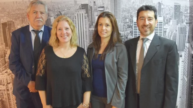 El Directorio del CTC, conformado por Antonio Di Giacomo (Di Giacomo Inmuebles), Víctor Acebey (Acebey Bienes Raíces), Gabriela Piancatelli y Verónica Caminos (GVPROP Inmobiliaria)