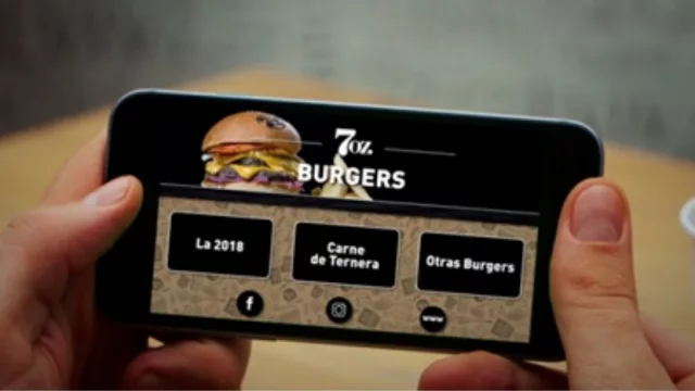¡Adiós a la carta convencional! Siete Onzas lanza su ‘app’ de realidad aumentada para elegir tu comida