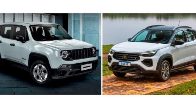 Jeep Renegade VS Fiat Pulse ¿Qué tienen en común los primos?