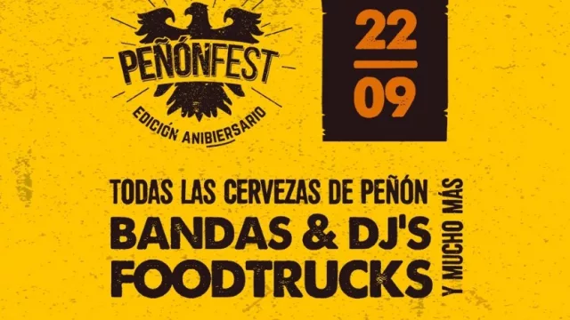 Llega Peñón Fest, un festival cervecero en la planta de Malagueño (¿vamos?)