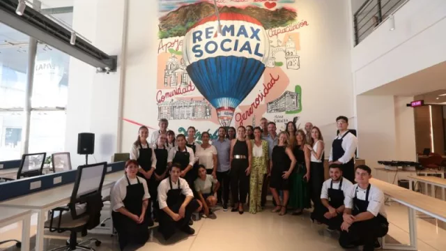 El local de Re/Max Social tiene capacidad para que trabajen allí hasta 100 personas.