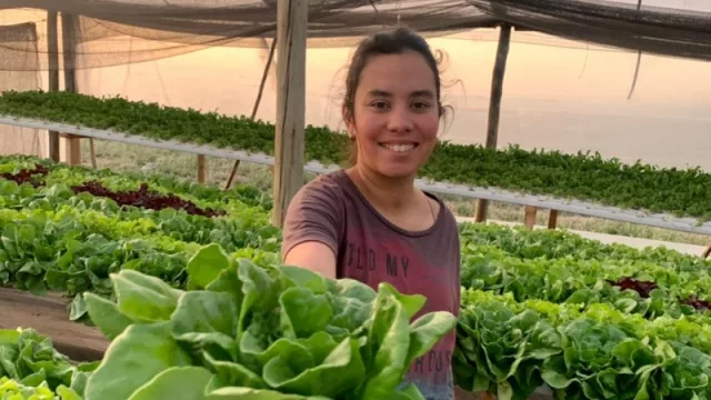 Colonia Tirolesa: así se gestó Usluga, el emprendimiento de verduras hidropónicas (que busca sumar más mujeres)