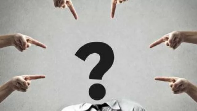 Llegamos a este punto por culpa de...