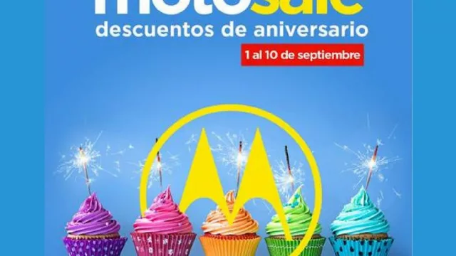 Motorola no mira la cotización del dólar: festeja 90 años con un MotoSale insólito