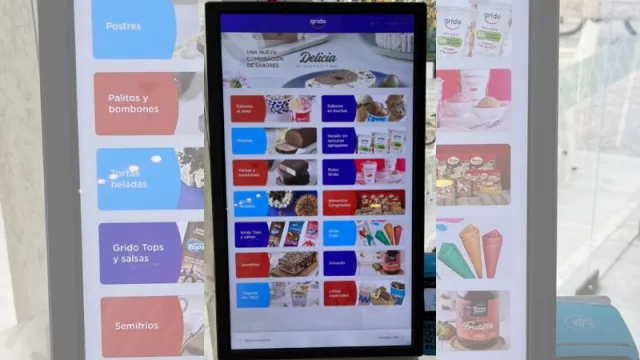 Grido se “Mcdonaliza”: así son las nuevas pantallas digitales interactivas de la marca (que agilizan el proceso de compra)