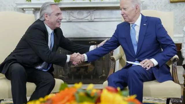 El Presidente mantuvo una reunión bilateral con su par de los Estados Unidos, Joseph Biden