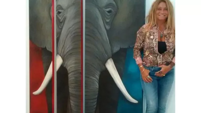 ¿Se puede vivir del arte? Mechi Monguillot, la vendedora de inmuebles que dio el salto y pre-vende sus cuadros (nunca abajo de US$ 200)