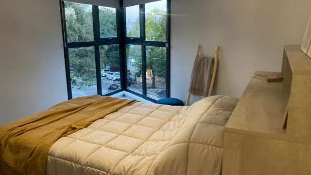 Una de las habitaciones del departamento modelo de Dalí.