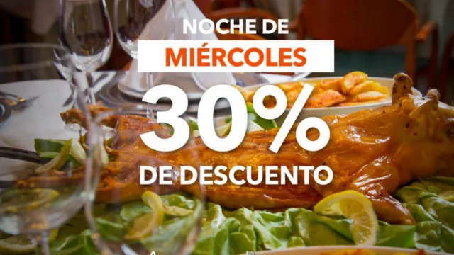 Hoy comienza la "Noche de Miércoles" (30% de descuento en bares y restaurantes)