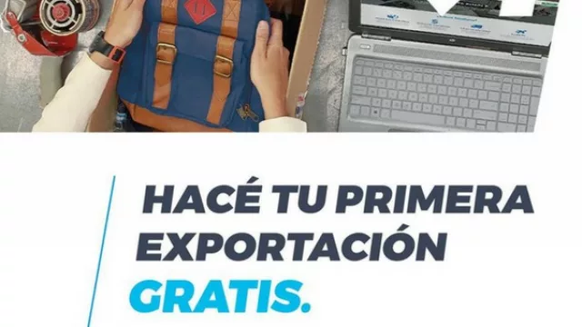 Ya podés exportar gratis por primera vez con solo clave fiscal 3 (hasta 100kg. y por US$ 15.000)
