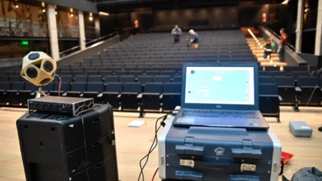 Se realizaron las primeras pruebas de sonido en el Teatro Comedia
