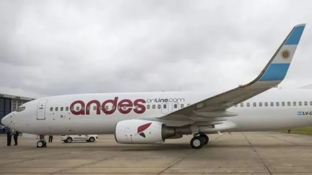 A volar, mi amor… el B737-800NG con el que Andes vuelve a operar en Argentina