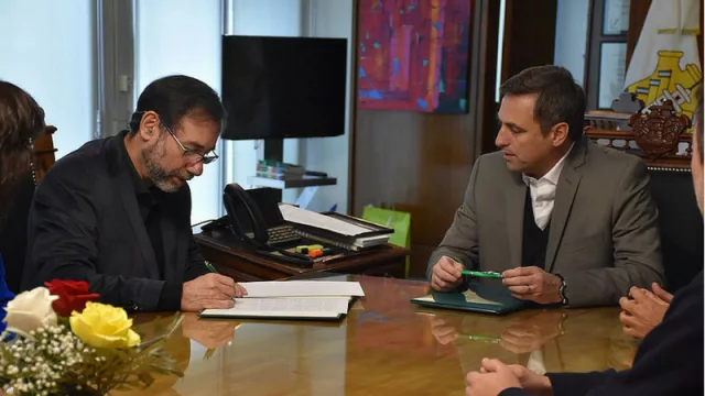 Mestre firmó un convenio con Nación para fortalecer acciones de prevención del consumo de drogas