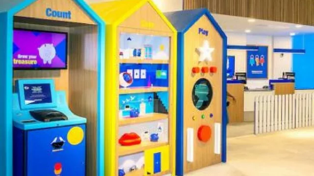 Un banco abierto los 7 días de la semana, con una cafetería y lugar de juegos para niños (en Londres, por ahora)