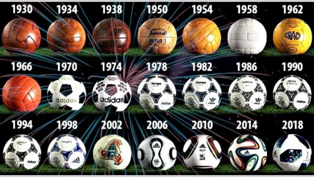 Cómo fue el cambio que experimentaron las pelotas en la historia de los mundiales