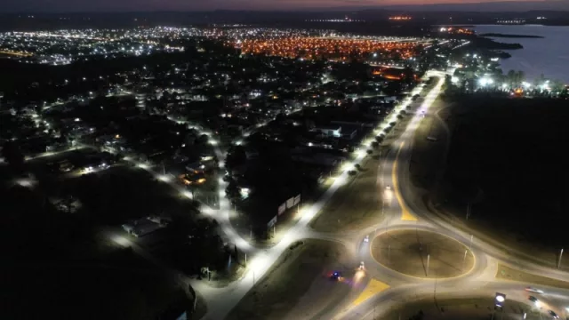 Vas de Almafuerte a Río Tercero por la ruta 6 ahora (más iluminado)