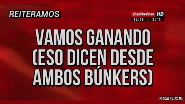 ¡Vamos ganando! Qué dicen en cada búnker mientras se conocen los primeros datos oficiales