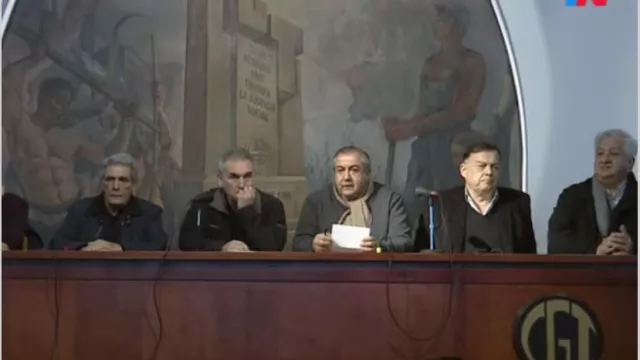 Para la CGT, el paro nacional tuvo un "alto nivel de acatamiento"