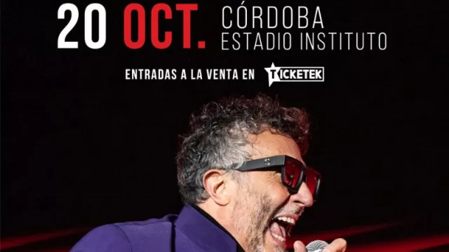 ¡Dale alegría a tu corazón! Fito vuelve a Córdoba (desde cuándo se venden las entradas)