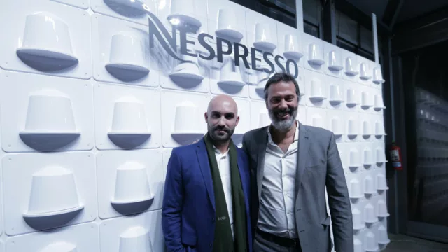 Sandro Ribeiro e Ignacio Marini, ejecutivos de Nespresso que pasaron por Córdoba