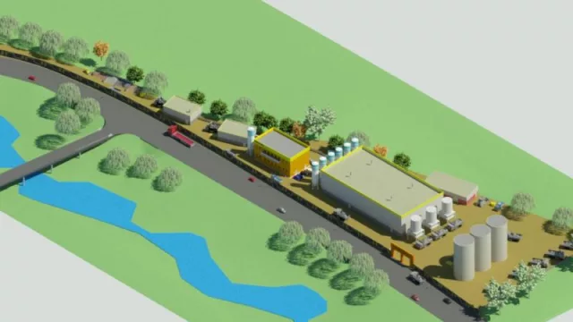 Así será Minecor, en parte del predio que hoy ocupa el boliche La Fábrica.