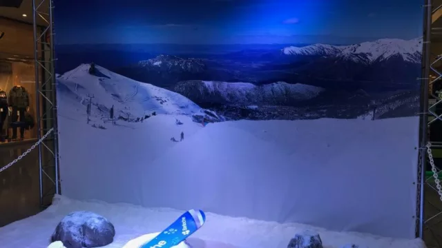 Bariloche llegó a Córdoba para presentar la temporada y traer nieve (espera recibir 300.000 turistas)