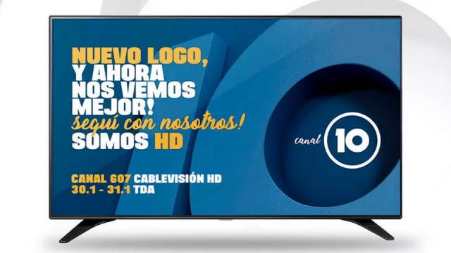 Canal 10 cambia la imagen: nuevo logo y HD