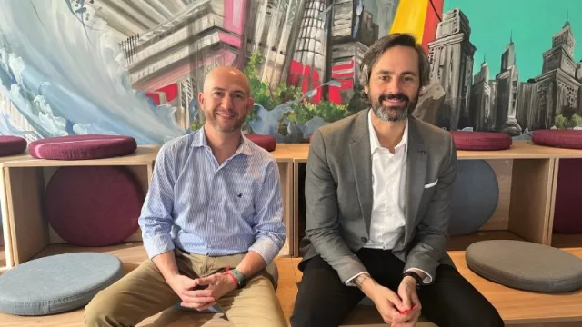 Pablo Lempert y Martín López, Chief Operating Officer y Chief Executive Officer de Blend.