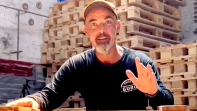 Pallets Gurú, la empresa de mobiliario para eventos corporativos (de la economía circular): livings para 250 personas, desde $ 250.000