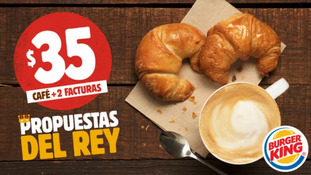 Café y medialunas: Al que madruga, Burger King lo ayuda
