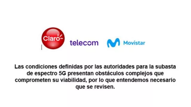 Claro, Telecom y Movistar hablan juntas: el precio de 5G es 300% más caro que en Brasil (y le regalan un bloque a Arsat)