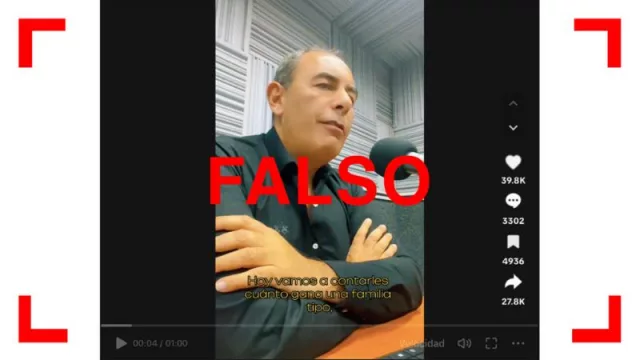 No, una “familia tipo” de 4 integrantes no cobró $ 219 mil de planes sociales en agosto (como asegura un video viral)